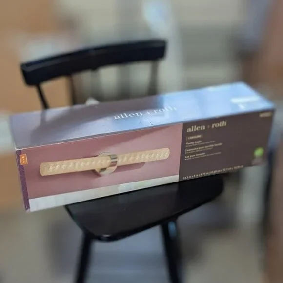 NEW allen + roth Caroline Wall Chrome Bathroom Modern LED Vanity Light Fixture - Picture 6 of 6